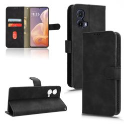 Lacné Kryty | Peňaženkové puzdro Solid čierne – Motorola Moto G85 5G | Lacné Kryty