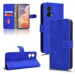 Lacné Kryty | Peňaženkové puzdro Solid modré – Motorola Moto G85 5G | Lacné Kryty