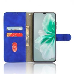 Peňaženkové puzdro Solid modré – Oukitel C38 | Lacné Kryty Lacné Kryty | Peňaženkové puzdro Solid modré – Oukitel C38 | Lacné Kryty