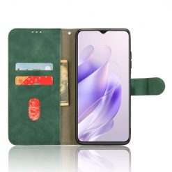 Peňaženkové puzdro Solid zelené – Oukitel C37 | Lacné Kryty Lacné Kryty | Peňaženkové puzdro Solid zelené – Oukitel C37 | Lacné Kryty