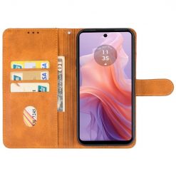 Peňaženkové puzdro Splendid case hnedé – Motorola Moto E14 | Lacné Kryty Lacné Kryty | Peňaženkové puzdro Splendid case hnedé – Motorola Moto E14 | Lacné Kryty