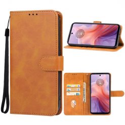 Peňaženkové puzdro Splendid case hnedé – Motorola Moto E14 | Lacné Kryty Lacné Kryty | Peňaženkové puzdro Splendid case hnedé – Motorola Moto E14 | Lacné Kryty