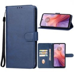 Lacné Kryty | Peňaženkové puzdro Splendid case modré – Motorola Moto E14 | Lacné Kryty