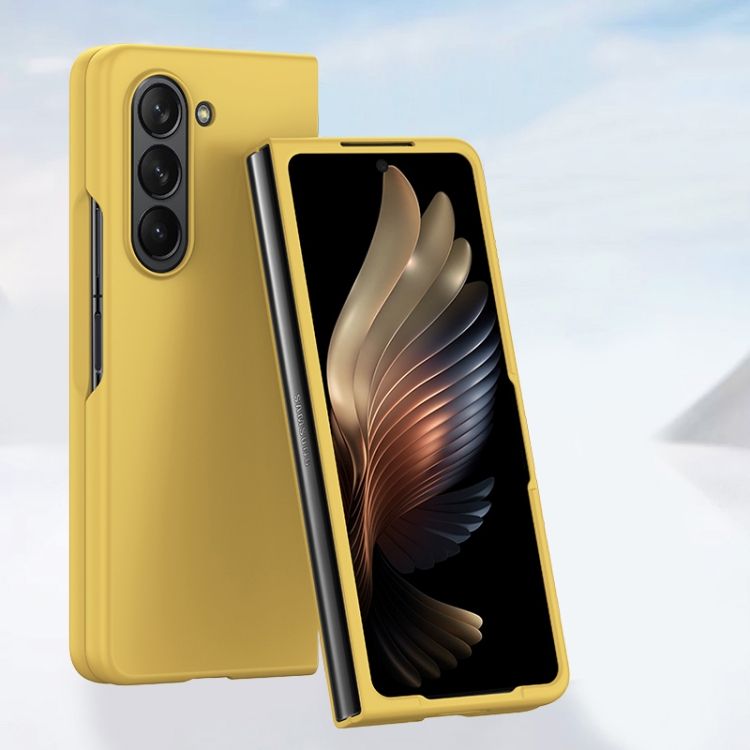 Plastový kryt Magic Color Case žltý – Samsung Galaxy Z Fold 6