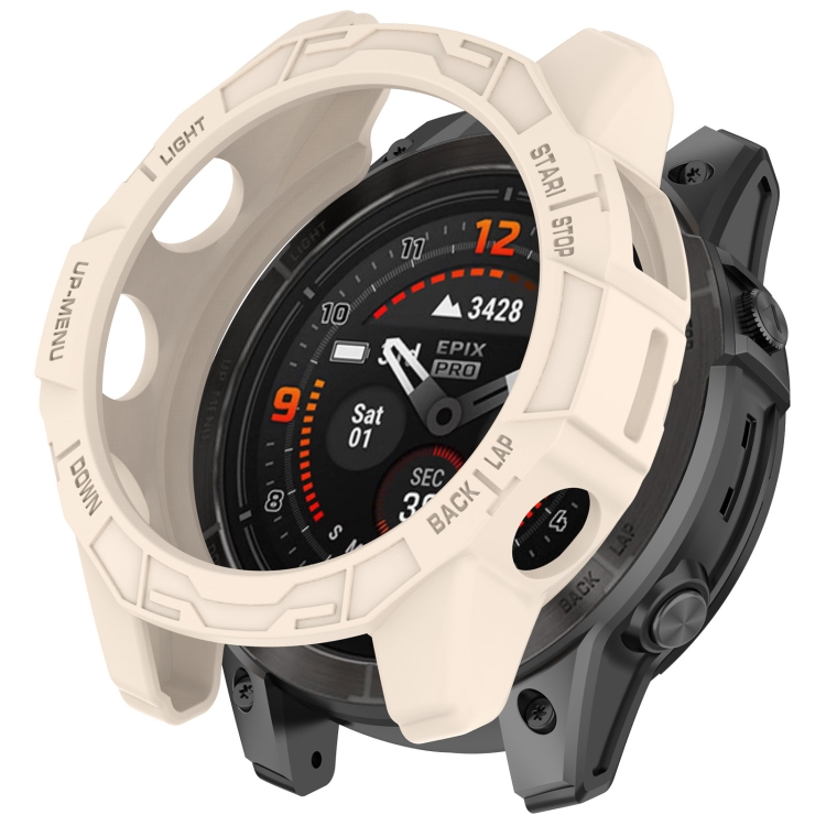 Puzdro Gear case béžové pre Garmin Epix Pro 42mm / Fenix 7S / 7S Pro