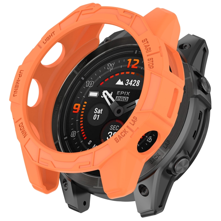 Puzdro Gear case oranžové pre Garmin Epix Pro 42mm / Fenix 7S / 7S Pro