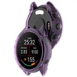 Lacné Kryty | Puzdro Ring case fialové pre Garmin Forerunner 165 | Lacné Kryty