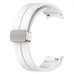 Lacné Kryty | Remienok Magic Wristband biely pre Samsung Galaxy Watch 7 (40mm / 44mm) | Lacné Kryty