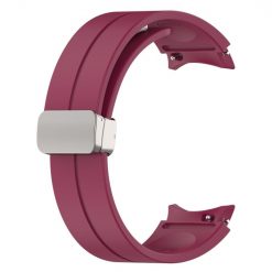 Lacné Kryty | Remienok Magic Wristband bordový pre Samsung Galaxy Watch 7 (40mm / 44mm) | Lacné Kryty
