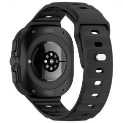 Remienok Solid Wristband čierny pre Samsung Galaxy Watch Ultra 47mm / Watch Ultra 2 | Lacné Kryty Lacné Kryty | Remienok Solid Wristband čierny pre Samsung Galaxy Watch Ultra 47mm / Watch Ultra 2 | Lacné Kryty