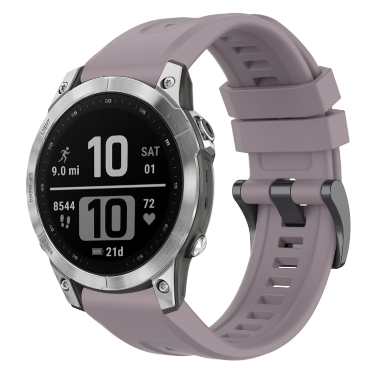 Remienok Solid Wristband fialový pre Garmin Fenix 7 Pro