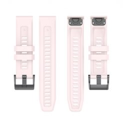 Lacné Kryty | Remienok Solid Wristband ružový pre Garmin Fenix 7 Solar | Lacné Kryty