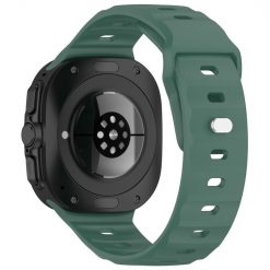 Remienok Solid Wristband tmavozelený pre Samsung Galaxy Watch Ultra 47mm / Watch Ultra 2 | Lacné Kryty Lacné Kryty | Remienok Solid Wristband tmavozelený pre Samsung Galaxy Watch Ultra 47mm / Watch Ultra 2 | Lacné Kryty