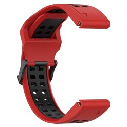 Lacné Kryty | Remienok Sport Wristband červeno-čierny pre Garmin Fenix 7S / 6S / 5S | Lacné Kryty