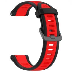 Remienok Sport Wristband čierno-červený pre Garmin Forerunner 165 20mm | Lacné Kryty Lacné Kryty | Remienok Sport Wristband čierno-červený pre Garmin Forerunner 165 20mm | Lacné Kryty