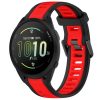 Lacné Kryty | Remienok Sport Wristband čierno-žltý pre Garmin Forerunner 165 20mm | Lacné Kryty