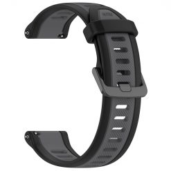 Lacné Kryty | Remienok Sport Wristband čierno-sivý pre Garmin Forerunner 165 20mm | Lacné Kryty