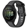 Remienok Sport Wristband čierno-modrý pre Garmin Forerunner 165 20mm | Lacné Kryty Lacné Kryty | Remienok Sport Wristband čierno-modrý pre Garmin Forerunner 165 20mm | Lacné Kryty