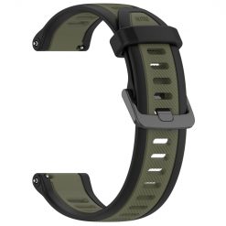 Remienok Sport Wristband čierno-zelený pre Garmin Forerunner 165 20mm | Lacné Kryty Lacné Kryty | Remienok Sport Wristband čierno-zelený pre Garmin Forerunner 165 20mm | Lacné Kryty