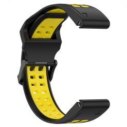 Remienok Sport Wristband čierno-žltý pre Garmin Fenix 7S / 6S / 5S | Lacné Kryty Lacné Kryty | Remienok Sport Wristband čierno-žltý pre Garmin Fenix 7S / 6S / 5S | Lacné Kryty