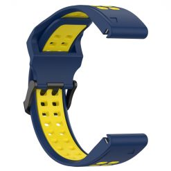 Remienok Sport Wristband modro-žltý pre Garmin Fenix 7S / 6S / 5S | Lacné Kryty Lacné Kryty | Remienok Sport Wristband modro-žltý pre Garmin Fenix 7S / 6S / 5S | Lacné Kryty