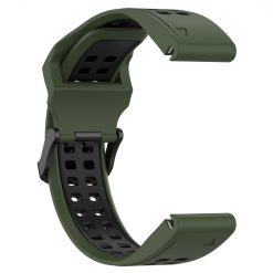 Remienok Sport Wristband zeleno-čierny pre Garmin Fenix 7S / 6S / 5S | Lacné Kryty Lacné Kryty | Remienok Sport Wristband zeleno-čierny pre Garmin Fenix 7S / 6S / 5S | Lacné Kryty