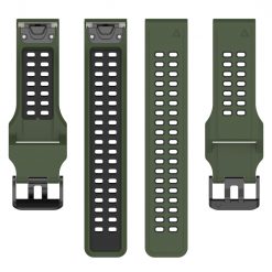 Remienok Sport Wristband zeleno-čierny pre Garmin Fenix 7S / 6S / 5S | Lacné Kryty Lacné Kryty | Remienok Sport Wristband zeleno-čierny pre Garmin Fenix 7S / 6S / 5S | Lacné Kryty