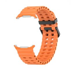 Remienok Techno Wristband oranžový pre Samsung Galaxy Watch Ultra 47mm / Watch Ultra 2 | Lacné Kryty Lacné Kryty | Remienok Techno Wristband oranžový pre Samsung Galaxy Watch Ultra 47mm / Watch Ultra 2 | Lacné Kryty
