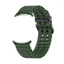 Lacné Kryty | Remienok Techno Wristband zelený pre Samsung Galaxy Watch Ultra 47mm / Watch Ultra 2 | Lacné Kryty