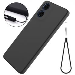 Lacné Kryty | Zadný kryt Candy Case čierny – Motorola Moto E14 | Lacné Kryty