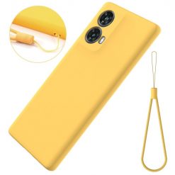 Zadný kryt Candy Case žltý – Motorola Moto G85 5G | Lacné Kryty Lacné Kryty | Zadný kryt Candy Case žltý – Motorola Moto G85 5G | Lacné Kryty