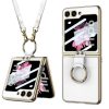 Puzdro Handbag Case oranžové – Samsung Galaxy Z Flip 6 / Z Flip 7 FE | Lacné Kryty Lacné Kryty | Puzdro Handbag Case oranžové – Samsung Galaxy Z Flip 6 / Z Flip 7 FE | Lacné Kryty