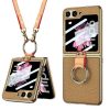 Lacné Kryty | Kryt GKK Strap case biely – Samsung Galaxy Z Flip 6 / Z Flip 7 FE | Lacné Kryty