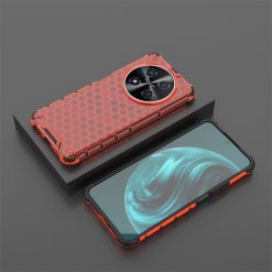 Odolný kryt Honeycomb Armor červený – Huawei Nova 12i | Lacné Kryty Lacné Kryty | Odolný kryt Honeycomb Armor červený – Huawei Nova 12i | Lacné Kryty