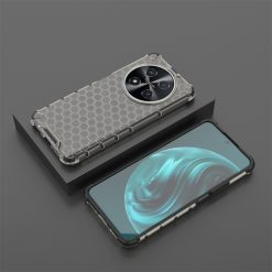 Lacné Kryty | Odolný kryt Honeycomb Armor čierny – Huawei Nova 12i | Lacné Kryty