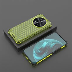 Lacné Kryty | Odolný kryt Honeycomb Armor zelený – Huawei Nova 12i | Lacné Kryty
