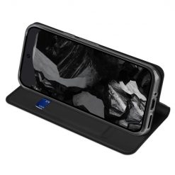 Lacné Kryty | Peňaženkové puzdro Dux Ducis Skin Pro čierne – Google Pixel 9 / Pixel 9 Pro | Lacné Kryty