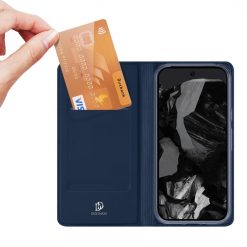 Lacné Kryty | Peňaženkové puzdro Dux Ducis Skin Pro modré – Google Pixel 9 / Pixel 9 Pro | Lacné Kryty