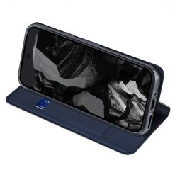 Lacné Kryty | Peňaženkové puzdro Dux Ducis Skin Pro modré – Google Pixel 9 / Pixel 9 Pro | Lacné Kryty
