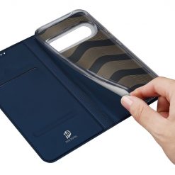 Lacné Kryty | Peňaženkové puzdro Dux Ducis Skin Pro modré – Google Pixel 9 / Pixel 9 Pro | Lacné Kryty