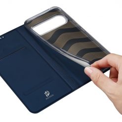 Lacné Kryty | Peňaženkové puzdro Dux Ducis Skin Pro modré – Google Pixel 9 Pro XL | Lacné Kryty