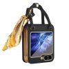 Puzdro Handbag Case žlté – Samsung Galaxy Z Flip 6 / Z Flip 7 FE | Lacné Kryty Lacné Kryty | Puzdro Handbag Case žlté – Samsung Galaxy Z Flip 6 / Z Flip 7 FE | Lacné Kryty