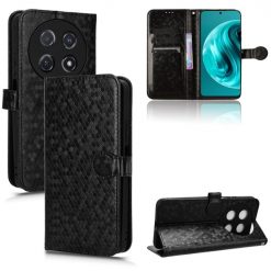 Peňaženkové puzdro Honeycomb Dot Texture Case čierne – Huawei Nova 12i | Lacné Kryty Lacné Kryty | Peňaženkové puzdro Honeycomb Dot Texture Case čierne – Huawei Nova 12i | Lacné Kryty