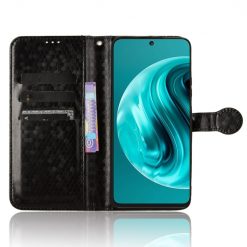 Peňaženkové puzdro Honeycomb Dot Texture Case čierne – Huawei Nova 12i | Lacné Kryty Lacné Kryty | Peňaženkové puzdro Honeycomb Dot Texture Case čierne – Huawei Nova 12i | Lacné Kryty