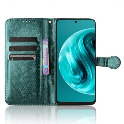 Peňaženkové puzdro Honeycomb Dot Texture Case zelené – Huawei Nova 12i | Lacné Kryty Lacné Kryty | Peňaženkové puzdro Honeycomb Dot Texture Case zelené – Huawei Nova 12i | Lacné Kryty