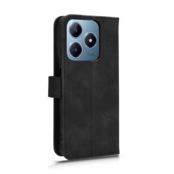 Lacné Kryty | Peňaženkové puzdro Solid čierne – Realme C61 / C63 | Lacné Kryty