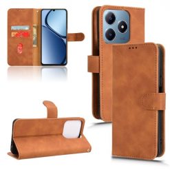 Peňaženkové puzdro Solid hnedé – Realme C61 / C63 | Lacné Kryty Lacné Kryty | Peňaženkové puzdro Solid hnedé – Realme C61 / C63 | Lacné Kryty