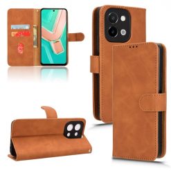 Lacné Kryty | Peňaženkové puzdro Solid hnedé – Vivo Y28 | Lacné Kryty