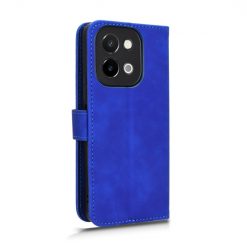 Lacné Kryty | Peňaženkové puzdro Solid modré – Vivo Y28 | Lacné Kryty