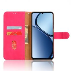 Lacné Kryty | Peňaženkové puzdro Solid ružové – Realme C61 / C63 | Lacné Kryty